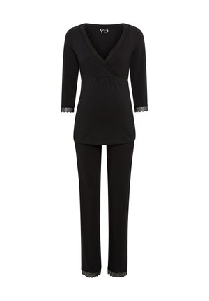 LASCANA VIVANCE DREAMS MATERNITY - Pijamale - black
