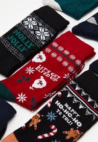 Jack & Jones JACCHRISTMAS SOCK CALENDAR 24 PACK - Sokken - black