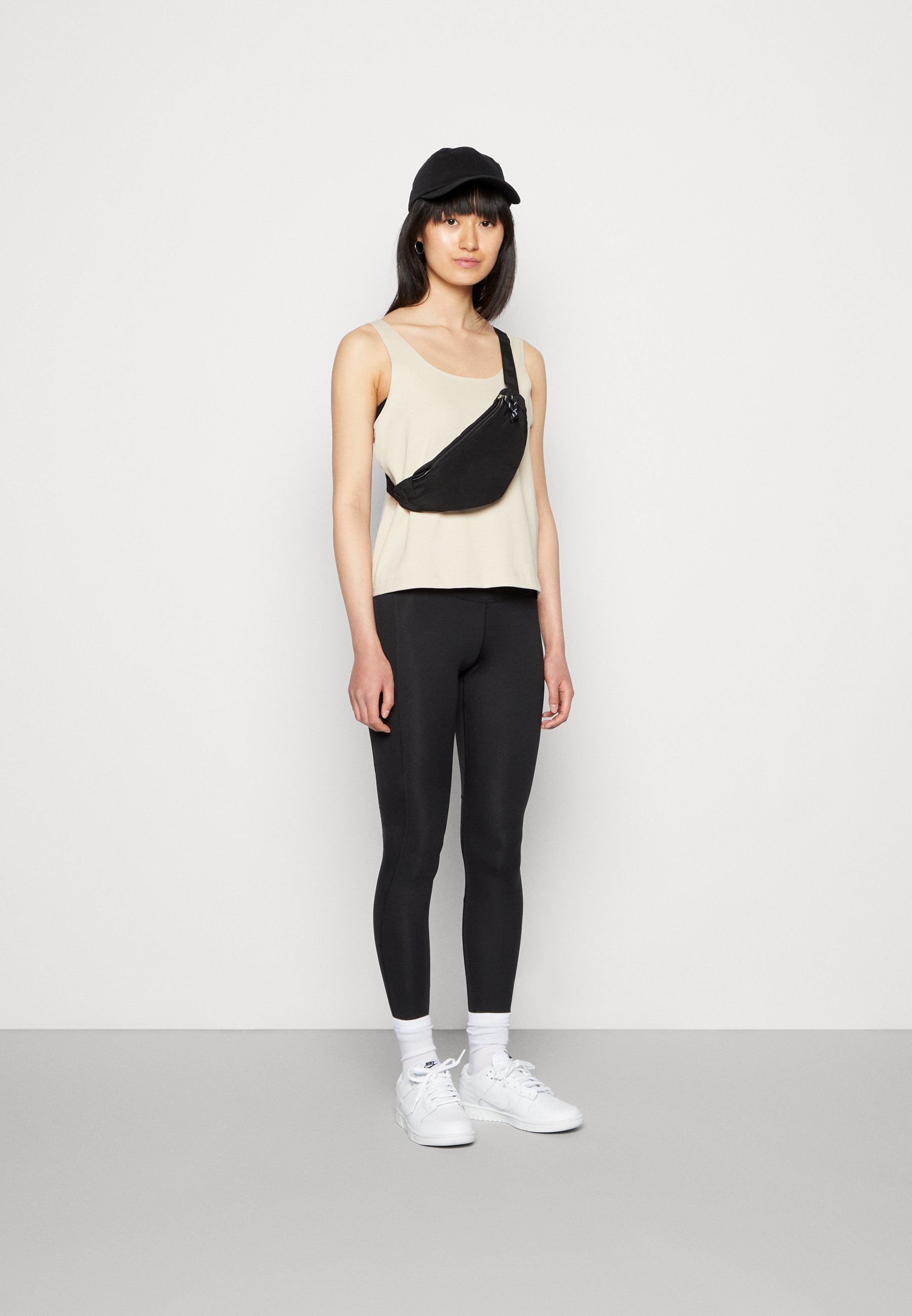 Nike Sportswear TANK - Top - sanddrift/white/beige - Zalando.de