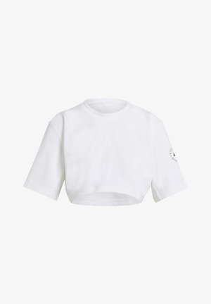 ADIDAS BY STELLA MCCARTNEY FUTURE PLAYGROUND CROP TOP - Langærmet T-shirt - white