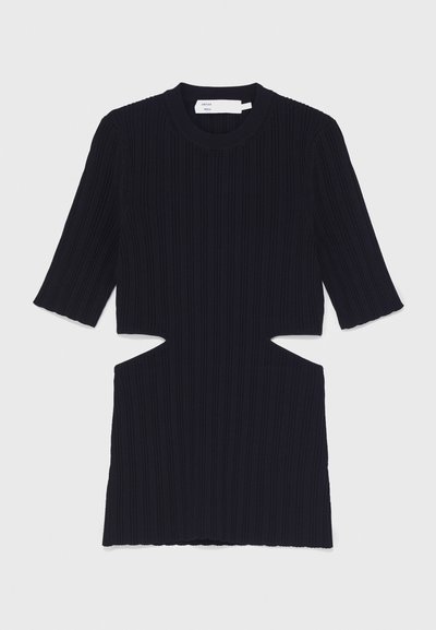 Proenza Schouler White Label CUT OUT - Μπλουζάκι με στάμπα - black