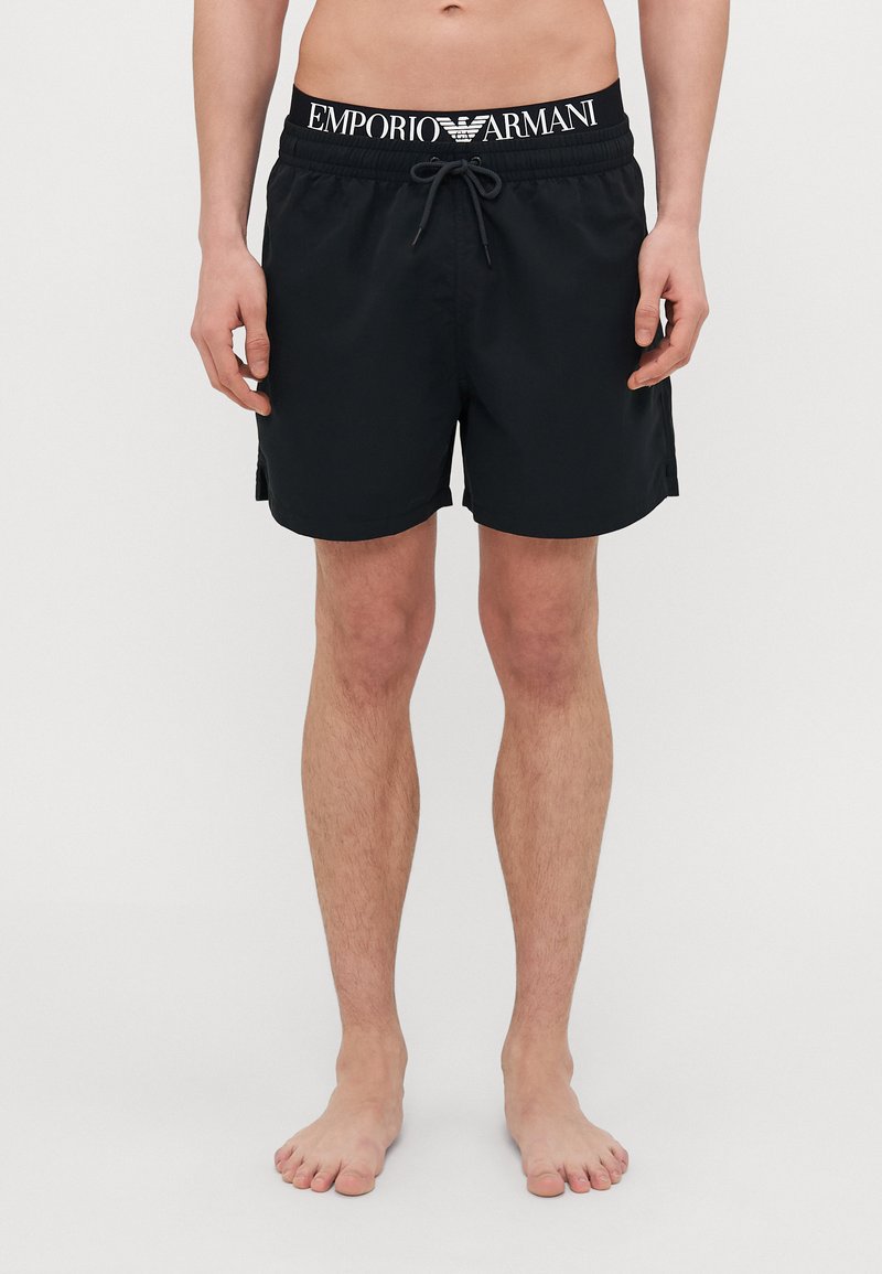 Emporio Armani - Kupaće hlače - black/white, Povećaj
