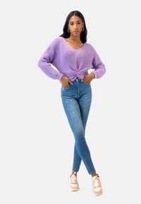 Elara STRICKPULLOVER - Maglione - hell lila
