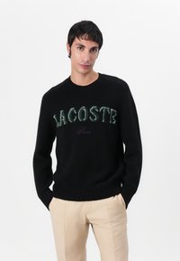 Lacoste Džemperis - black/green