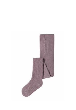 Name it, PANTYHOSE STRUCTURED - Чорапогащи - purple