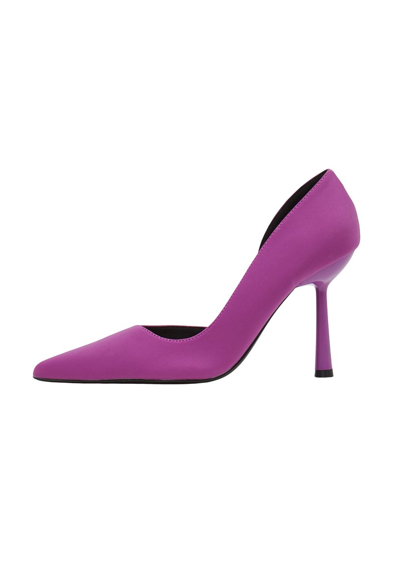 Sopily - Chaussure Mode Escarpin Decolleté Classic Cheville Femmes