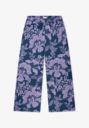 Schiesser, MIX RELAX - Nachtwäsche Hose - lilac dark blue