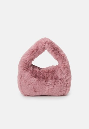 NICOLE FAUXFUR BAG - Handtasche - dusty pink