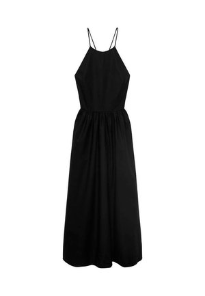CROISÉ À ENCOLURE HALTER - Rochie de zi - black