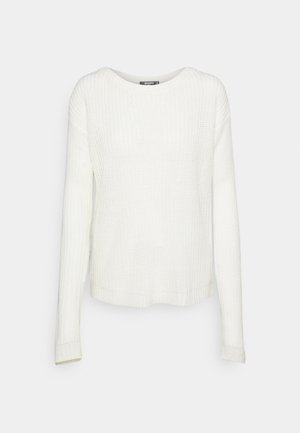 OPHELITA OFF SHOULDER JUMPER - Svetr - off white