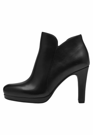 Stiefelette - black matt