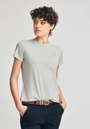 SHORT SLEEVE REGULAR FIT - T-shirt - bas - light gray