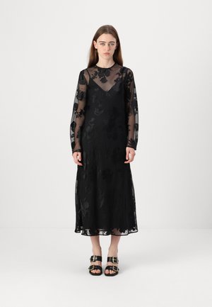 Samsøe Samsøe MADELEINE DRESS - Dolga obleka - black blooming