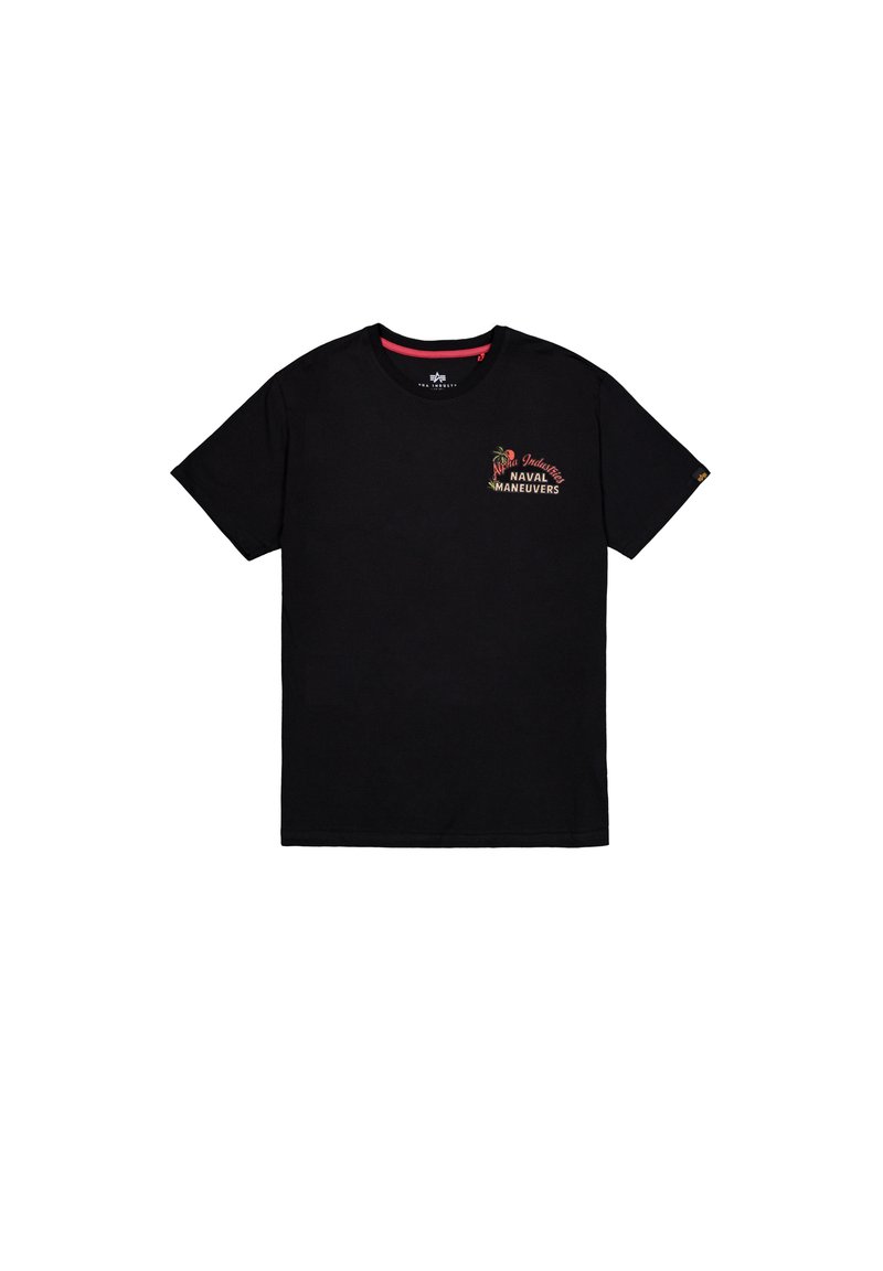alpha industries T-shirt print zwart alpha industries T-shirt print zwart