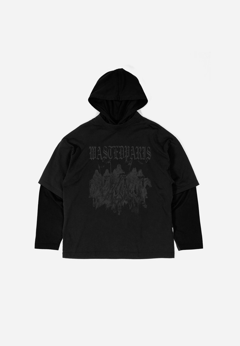 Wasted Paris Longsleeve zwart denim/blackdenim