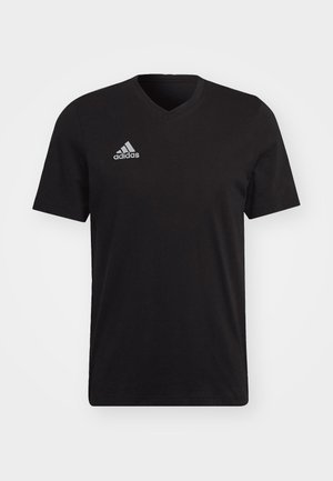 adidas Performance ENTRADA TEE - Printtipaita - black