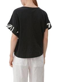s.Oliver T-Shirt print - schwarz