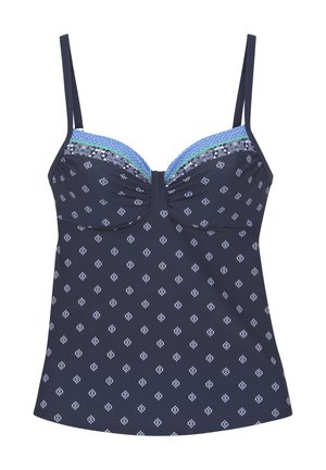BÜGEL-TANKINI - Bikini-Top - nachtblau