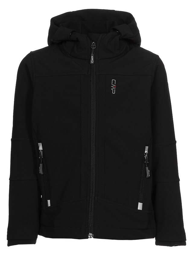 KID FIX HOOD UNISEX - Softshelljas - nero