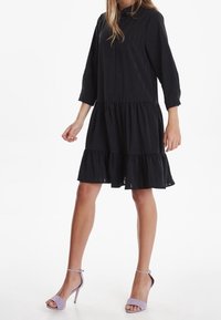 ICHI Skjortklänning - black