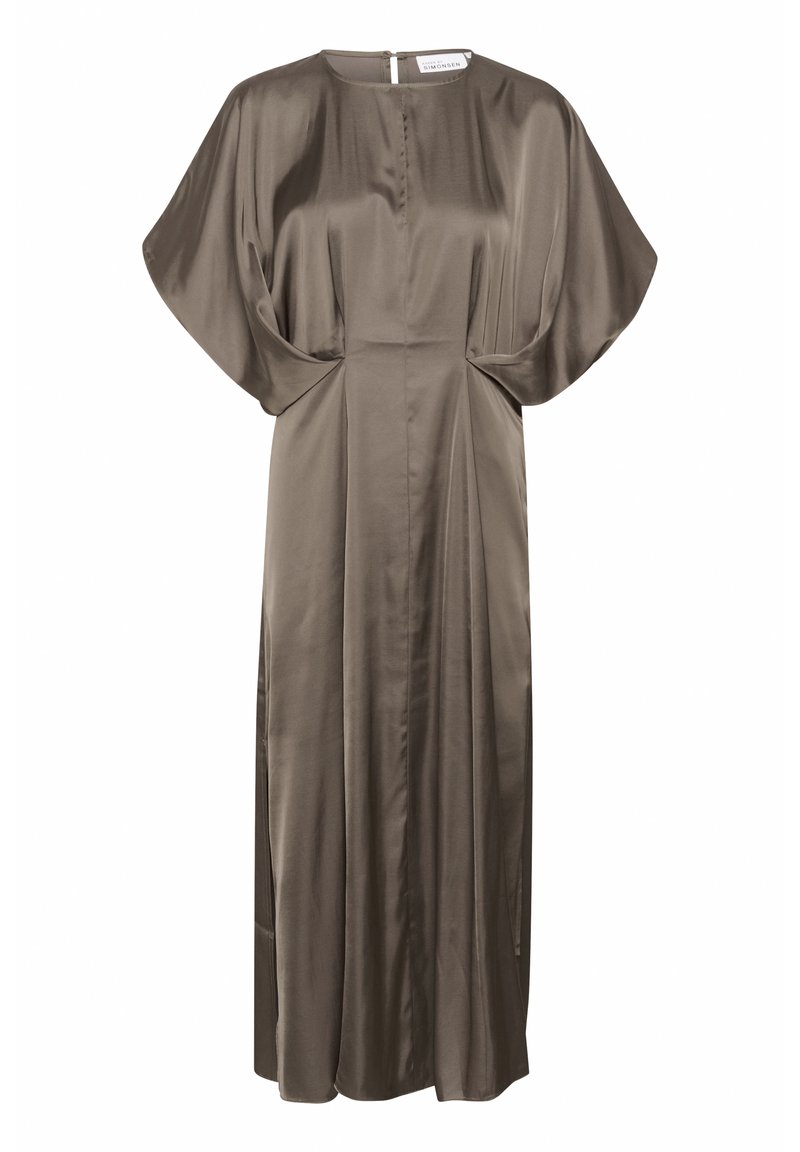Karen by Simonsen Maxi-jurk lichtbruin