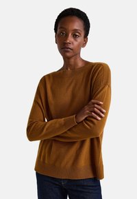 Monoprix COL BATEAU CONTENANT  - Pullover - antilope