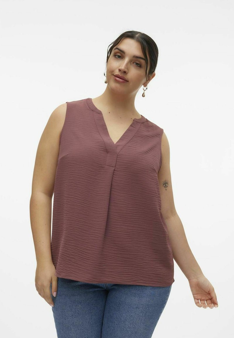 Vero Moda Curve VMELVA - Bluse - rose brown