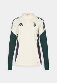 adidas Performance JUVENTUS TRAINING TOP - Klub merchandise - ecru tint