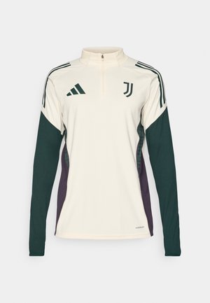 adidas Performance JUVENTUS 25/26 TIRO25 EUROPEAN TRAINING TOP - Club wear - ecru tint