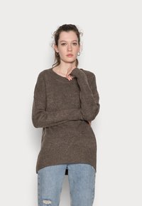 ONLY ONLNANJING LS - Pullover - major brown
