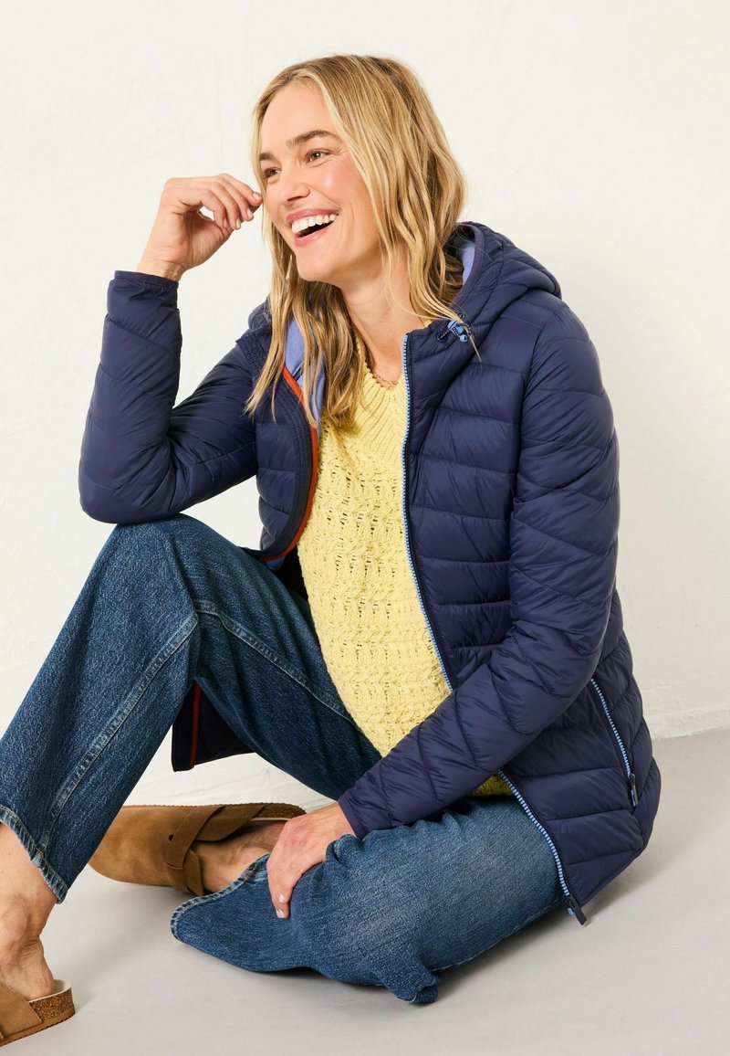 Fatface Navy Blue Jacket For Girl Fat Face REGULAR FIT Winter