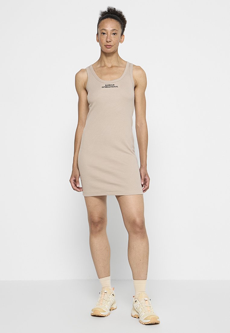 Barbour International Jerseyjurk beige