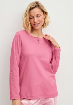 Calida, LATE BLOOM M&M LANGARM-SHIRT - Haut de pyjama - sugar melon
