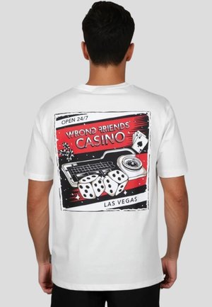 DESERT HILLS - Print T-shirt - coconut white