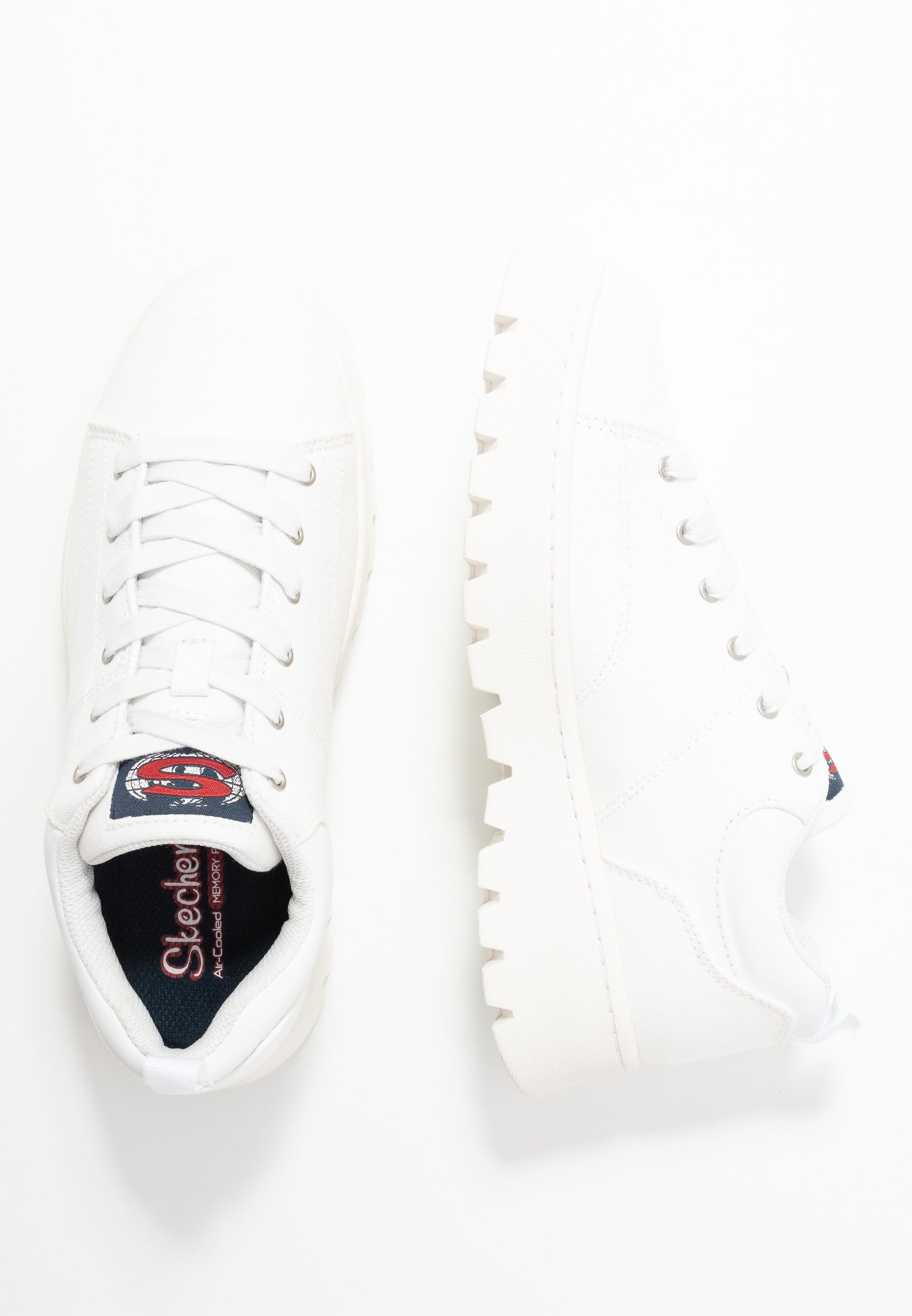 Skechers Sport CLEATS Joggesko white Zalando.no Skechers Sport CLEATS Joggesko white Zalando.no