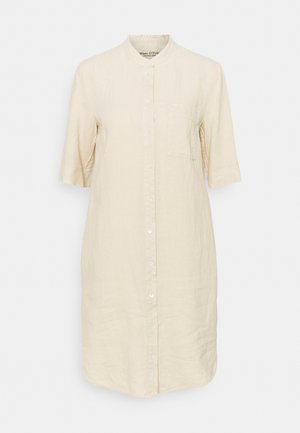 DRESS STYLE BREAST POCKET COLLARSTAND - Day dress - summer taupe