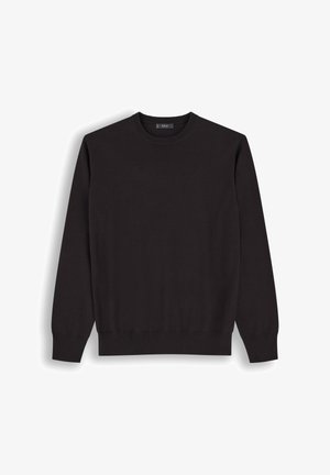 Boggi Milano, Strickpullover - dark brown