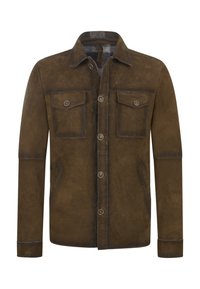 Milestone MSTORRES - Lederjacke - cognac