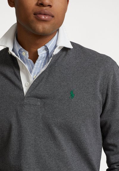 Polo Ralph Lauren THE ICONIC RUGBY SHIRT - Polo - barclay heather