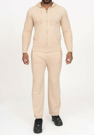 ENSEMBLE JOGGING SET - Gilet - beige