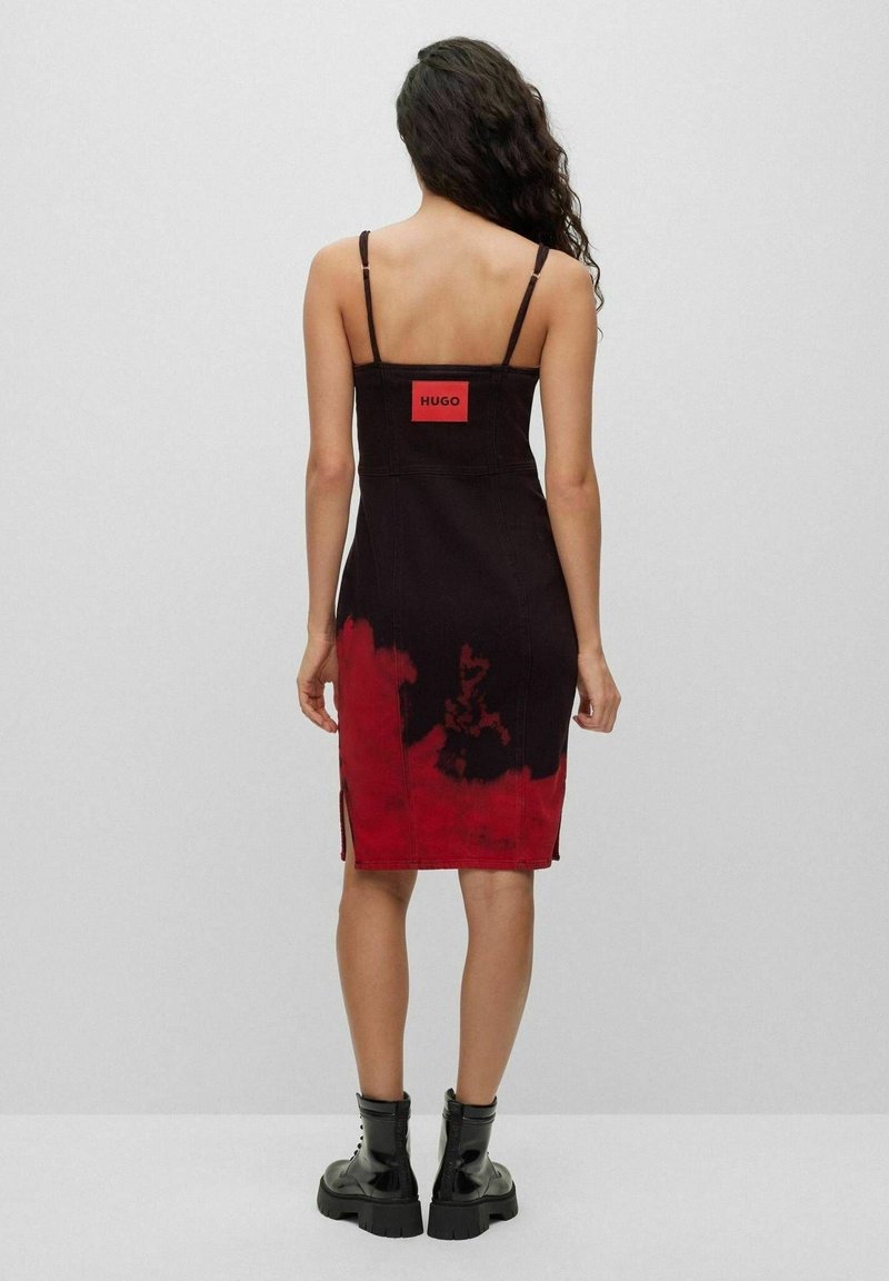 HUGO Robe en jean - brown