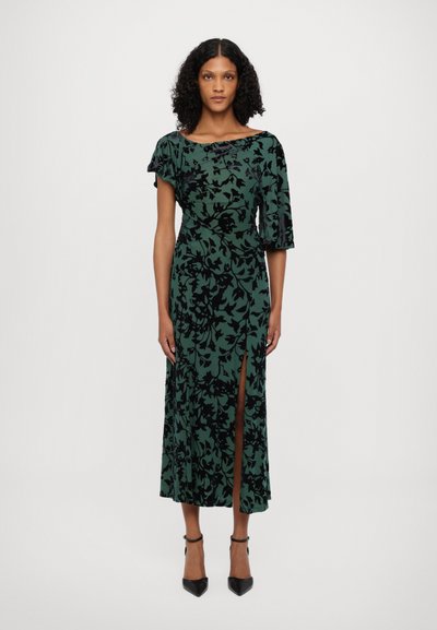 Diane von Furstenberg ELEORA DRESS - Koktejlové šaty / šaty na párty - green
