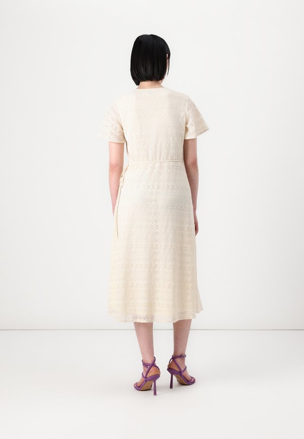 VICHIKKA MIDI WRAP DRESS - Day dress - birch4