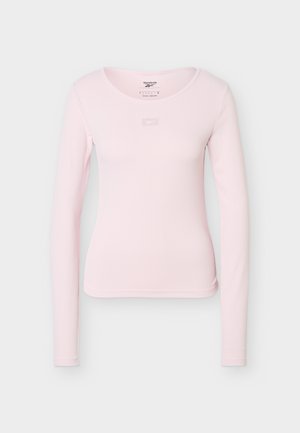 Reebok, RUCHED LONG SLEEVE - Langarmshirt - elemental pink