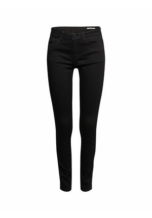 Esprit SUS MR SKINNY - Džínsy skinny fit - black rinse