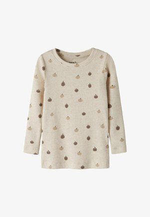Name it, UNISEX - T-shirt à manches longues - peyote melange