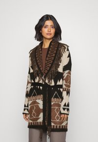 ONLY ONLMYRA CARDIGAN - Cardigan -  chesnut/humus