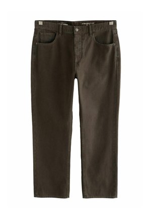 Straight leg jeans - brown