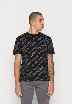LOGO TEE UNISEX - Print T-shirt - black