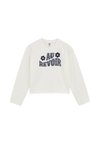 Hosszú ujjú felső - off-white